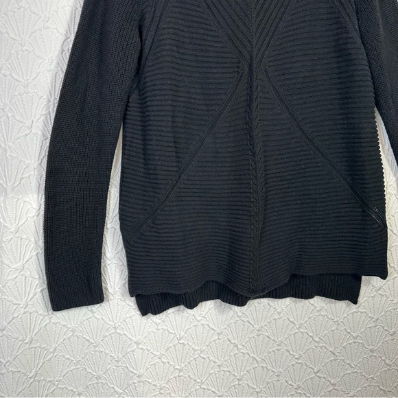 A.n.a Cable Knit Oversized Round Neck Tunic Pullover Sweater Womens Size XL - Picture 2 of 7